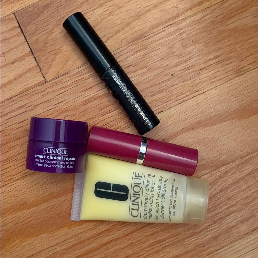 4 Clinique sample products brand new